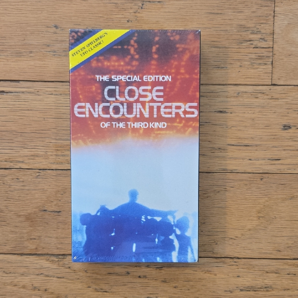 Close Encounters of the Third Kind Special Edition VHS 1988 Factory Sealed